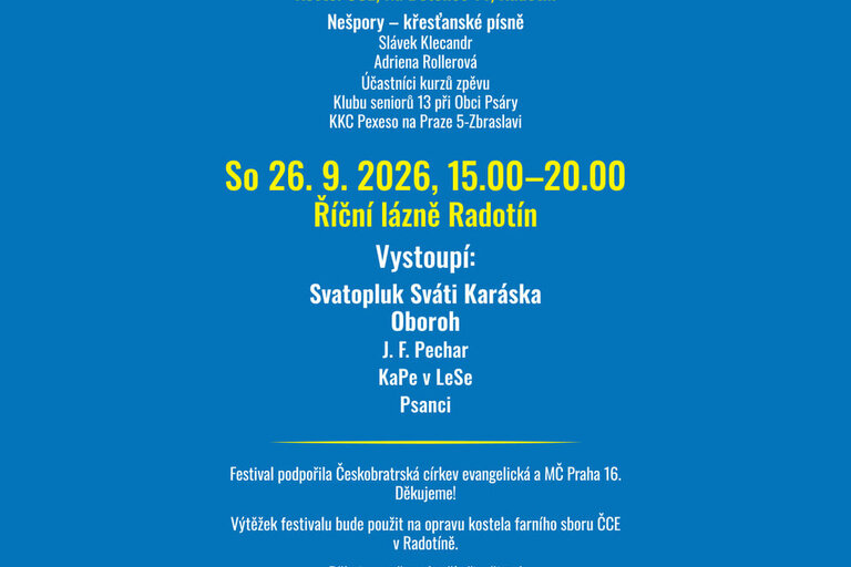 Festival Pod Kalichem 2026